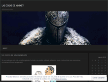 Tablet Screenshot of minikey.wordpress.com