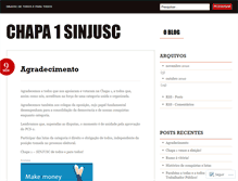 Tablet Screenshot of chapa1sinjusc.wordpress.com