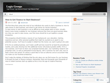 Tablet Screenshot of logixgroups.wordpress.com