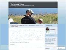 Tablet Screenshot of engagedfather.wordpress.com