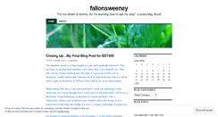 Desktop Screenshot of fallonsweeney.wordpress.com