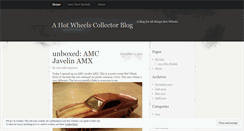 Desktop Screenshot of hotwheelcollector.wordpress.com