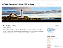Tablet Screenshot of hitechsoftware.wordpress.com