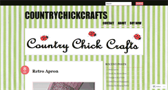 Desktop Screenshot of countrychickcrafts.wordpress.com