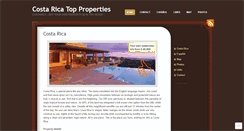 Desktop Screenshot of costaricatopproperties.wordpress.com