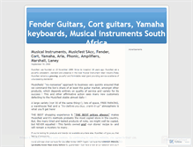 Tablet Screenshot of musicfestsa.wordpress.com