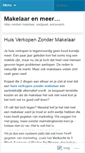 Mobile Screenshot of makelaarenmeer.wordpress.com