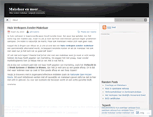 Tablet Screenshot of makelaarenmeer.wordpress.com