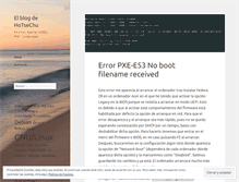 Tablet Screenshot of hotsechu.wordpress.com