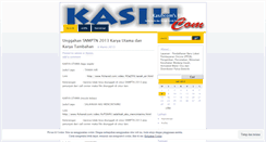 Desktop Screenshot of kasihcom.wordpress.com