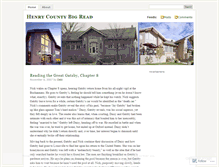 Tablet Screenshot of henrycountybigread.wordpress.com