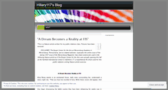Desktop Screenshot of hillary117.wordpress.com