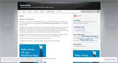 Desktop Screenshot of powerpitch.wordpress.com