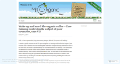 Desktop Screenshot of mrorganic.wordpress.com
