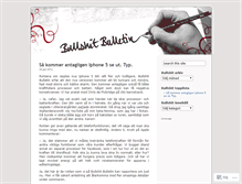 Tablet Screenshot of bullshitbulletin.wordpress.com