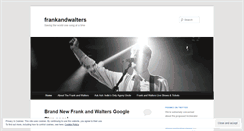 Desktop Screenshot of frankandwalters.wordpress.com