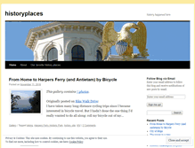 Tablet Screenshot of historyplaces.wordpress.com