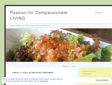 Tablet Screenshot of genevegan.wordpress.com