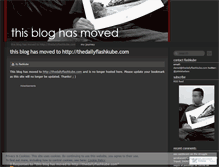 Tablet Screenshot of flashkube.wordpress.com