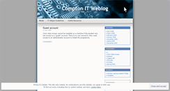 Desktop Screenshot of cpit.wordpress.com