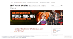 Desktop Screenshot of halloweenoutfit.wordpress.com