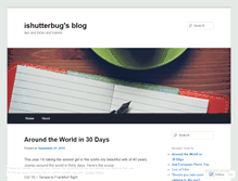Tablet Screenshot of ishutterbug.wordpress.com