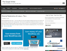 Tablet Screenshot of michael5812.wordpress.com