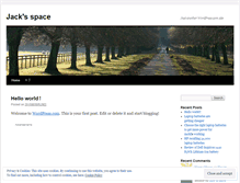 Tablet Screenshot of jack380.wordpress.com