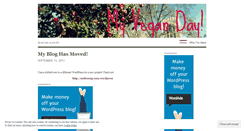 Desktop Screenshot of myveganday.wordpress.com