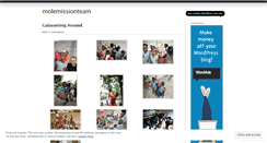 Desktop Screenshot of molemissionteam.wordpress.com