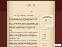 Tablet Screenshot of andrewb23.wordpress.com