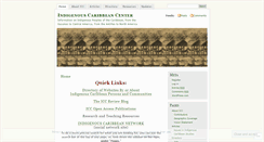 Desktop Screenshot of indigenouscaribbean.wordpress.com