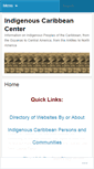 Mobile Screenshot of indigenouscaribbean.wordpress.com