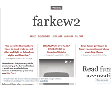 Tablet Screenshot of farkew2.wordpress.com