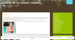 Desktop Screenshot of mamasfamosas.wordpress.com