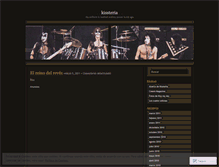 Tablet Screenshot of kissteria.wordpress.com