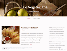 Tablet Screenshot of elaehvegetariana.wordpress.com