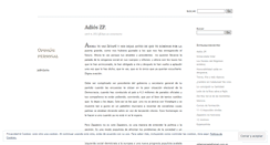 Desktop Screenshot of opinionpersonal.wordpress.com