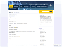 Tablet Screenshot of for3v3r.wordpress.com