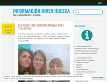 Tablet Screenshot of infojovenhuesca.wordpress.com