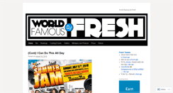 Desktop Screenshot of davefresh.wordpress.com