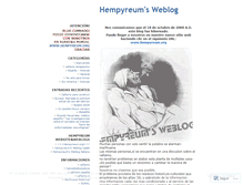 Tablet Screenshot of hempyreumespanol.wordpress.com