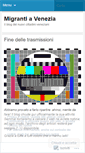 Mobile Screenshot of migranti.wordpress.com