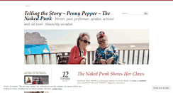 Desktop Screenshot of pennypepper.wordpress.com