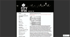 Desktop Screenshot of citywidewnyu.wordpress.com