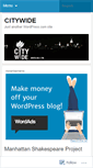 Mobile Screenshot of citywidewnyu.wordpress.com