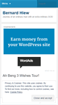 Mobile Screenshot of bnardhiew.wordpress.com