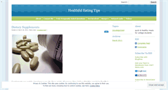 Desktop Screenshot of healthfuleatingtips.wordpress.com