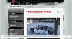 Desktop Screenshot of lanotadiscordante.wordpress.com