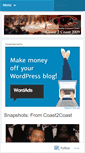 Mobile Screenshot of claflinchoircoast2coast.wordpress.com